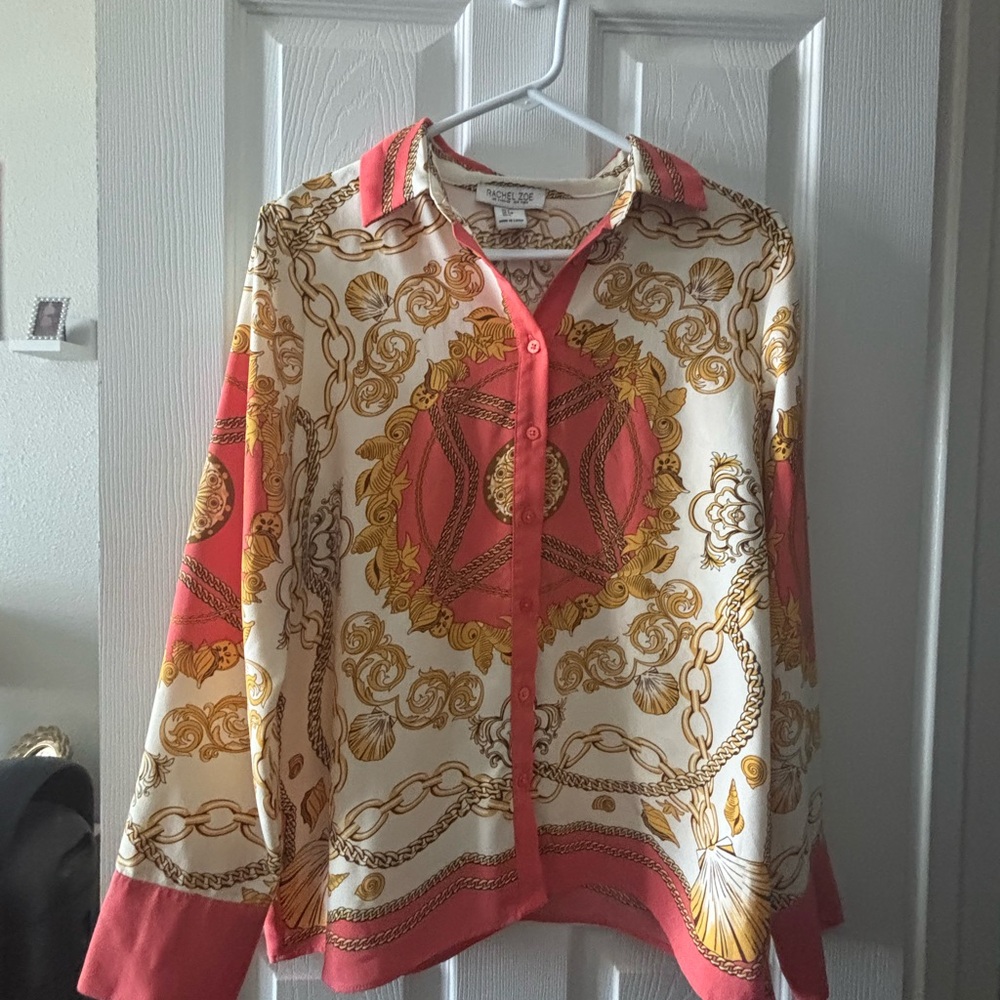 Rachel Zoe long sleeve blouse